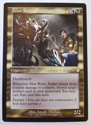Silas Renn, Seeker Adept 129 Commander: The Brothers' War - MYTHIC Regular - MTG