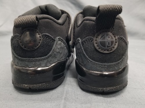Jordan Toddlers Spizike Low (TD) Sneakers Slip On Black Size 4 NEW IN BOX - Picture 9 of 9