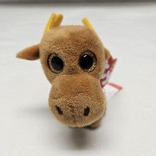 Mcdonalds Ty Teenie Beanie Babies Plush Chocolate The Moose Tag 2017 3in 