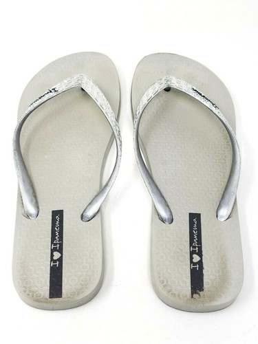 Chanclas Ipanema plateadas glamurosas para mujer - talla 8 - Imagen 5 de 8