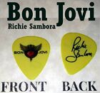New Listing1 Bon Jovi Classic Rock band artist novelty signature guitar pick (Wz-C4)