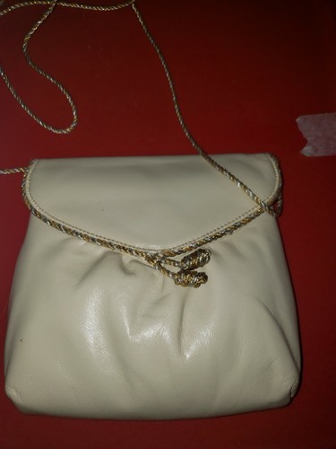 Vintage Morris Moskowitz Cream Evening Bag - Picture 2 of 7