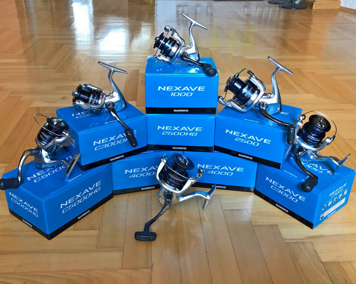 Shimano Nexave FE 10005000 All Models Spinning Reels Shimano Nexave FE 10005000 All Models Spinning Reels
