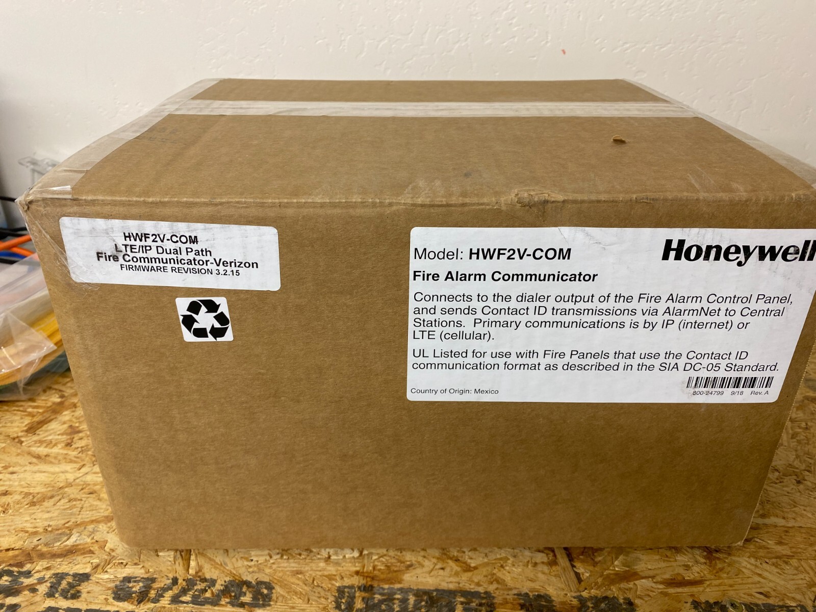 Honeywell LTE Digital Cellular Fire Alarm Communicator eBay