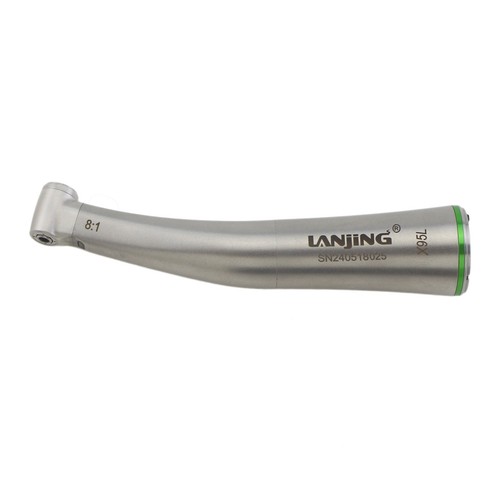 LANJING Dental Endo Handpiece Fiber Optic 8:1 Reduction Contra Angle Mini Head - Picture 3 of 15