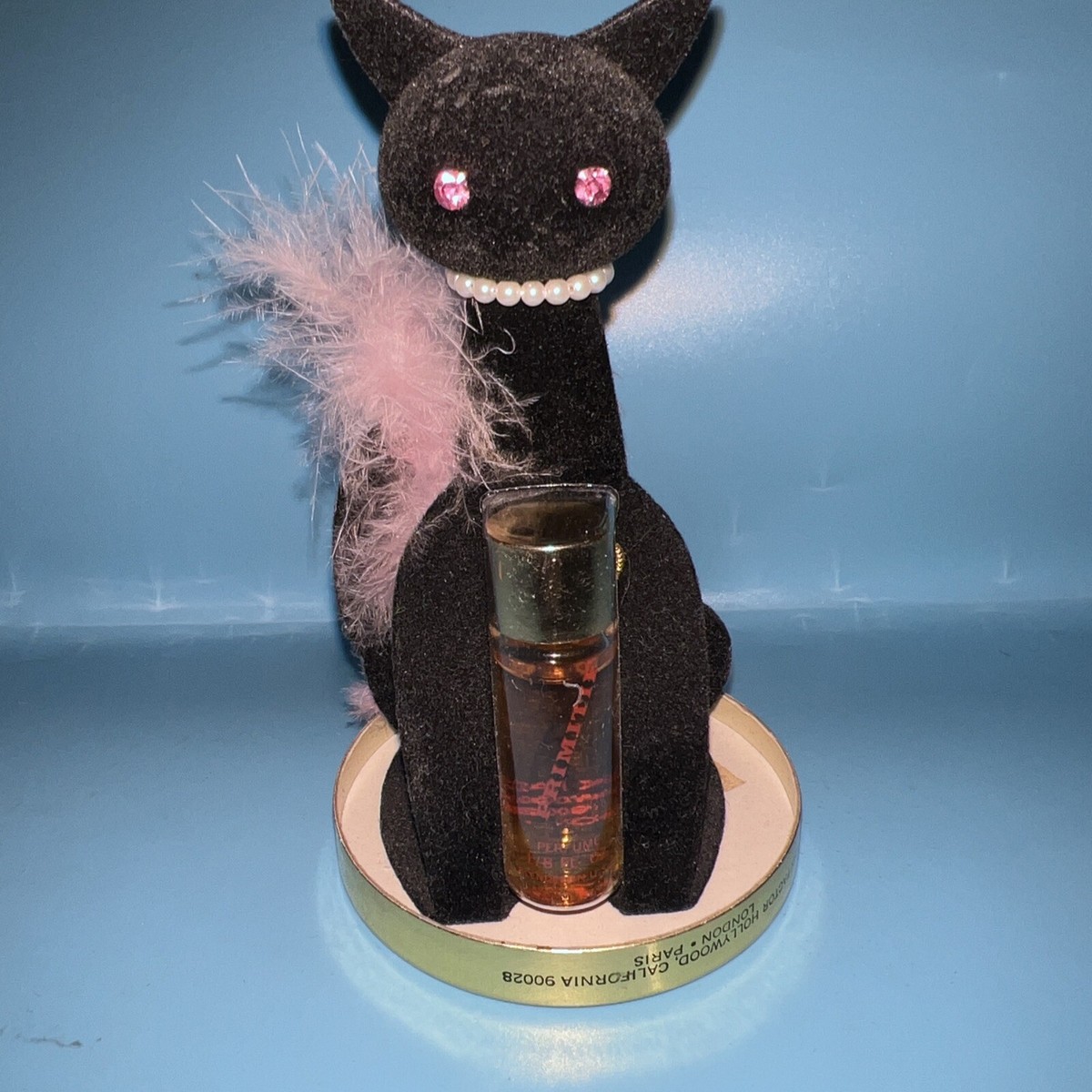Max Factor Sophisti-Cat with Primitif Perfume 1960's | eBay