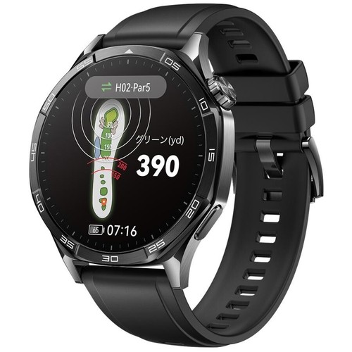 HUAWEI WATCH GT5 46mm VLI-B19-BK Bluetooth iOS Android Smartwatch Black Unisex - 第 4/18 張圖片