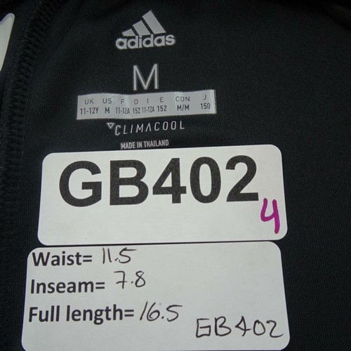 NWT Kids Boys Adidas Climacool Black Soccer Training Shorts Size Medium M Casual - Picture 4 of 4