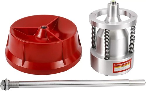Heavy Duty Portable Hubs Wheel Balancer W/ Bubble Level Rim Tire Cars Truck Tool - Picture 5 of 13