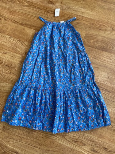 NWT The Gap Girl’s Blue Floral Butterfly Dress Size 5Y