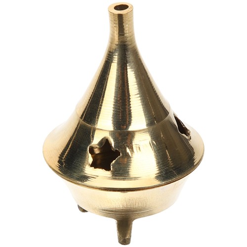 Pentagramm-Räucherturm Büro Kegelbrenner Metall Mini -Metallbrennerhalter