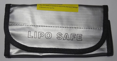 Lipo Battery Bag for Safe Storage and Charging, Fire Retardant, UK Seller - Picture 6 of 12