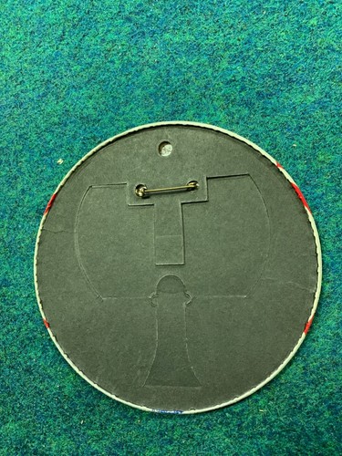 Vote L.B.J. in '64 Peace and Prosperity 6" Presidential Campaign Pinback Button - Bild 2 von 2