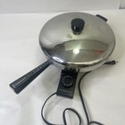 Vintage Farberware Stainless Steel 12" Electric Skillet Fry Pan B3000 USA Tested