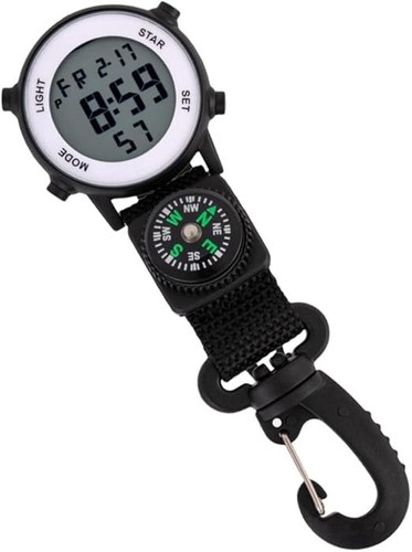 Gatuida Digital Pocket Watch Multi Function Wall Watch Digital Watch E Clips