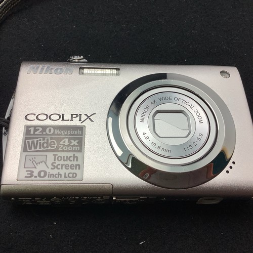 Nikon COOLPIX S4000, silber 12MP Top Zustand, gebraucht getestet funktioniert - Bild 7 von 11