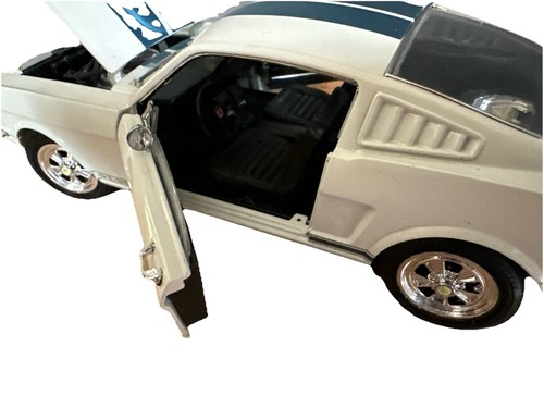 Universal Hobbies Ford Mustang 350 GT White With Blue Stripes. Clean - Picture 3 of 6