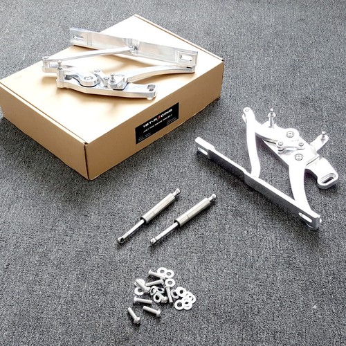 Aluminum Hood Hinges Kit for Chevrolet Camaro Pontiac Firebird models 1967-1969 - Picture 5 of 9