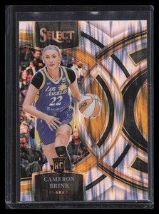 2024 Panini Select WNBA #191 Cameron Brink Prizms Silver Flash