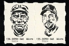 CRISTOBAL TORRIENTE - JOHN SMOLTZ Uncut 2-Card Panels RARE Baseball MICRO Card