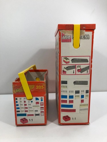 LEGO System Basic 335 325 leere Kartons Sammeln 1990 Retro Vintage - Bild 3 von 7