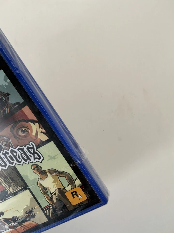 Rockstar Games GTA San Andreas PS2 PAL 18+ 2004 Sous blister - Photo 2/4