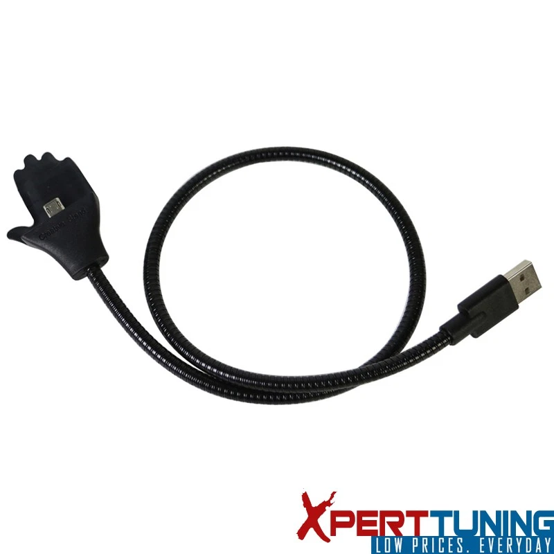 Cables de cargador de datos USB de 1 pieza para teléfono inteligente Samsung Android negro Foto 3 de 4