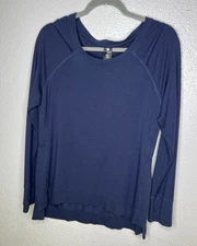 Women’s Blue Longsleeve Active Life M Tapered Top