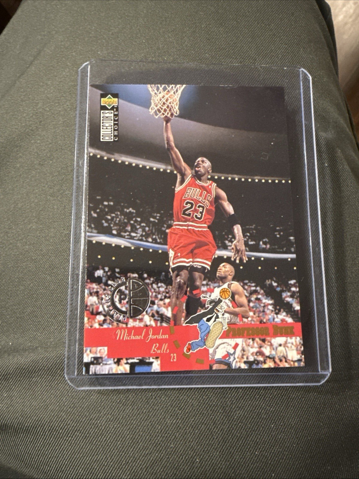 Michael Jordan 1995 Collector's Choice #195 Professor Dunk