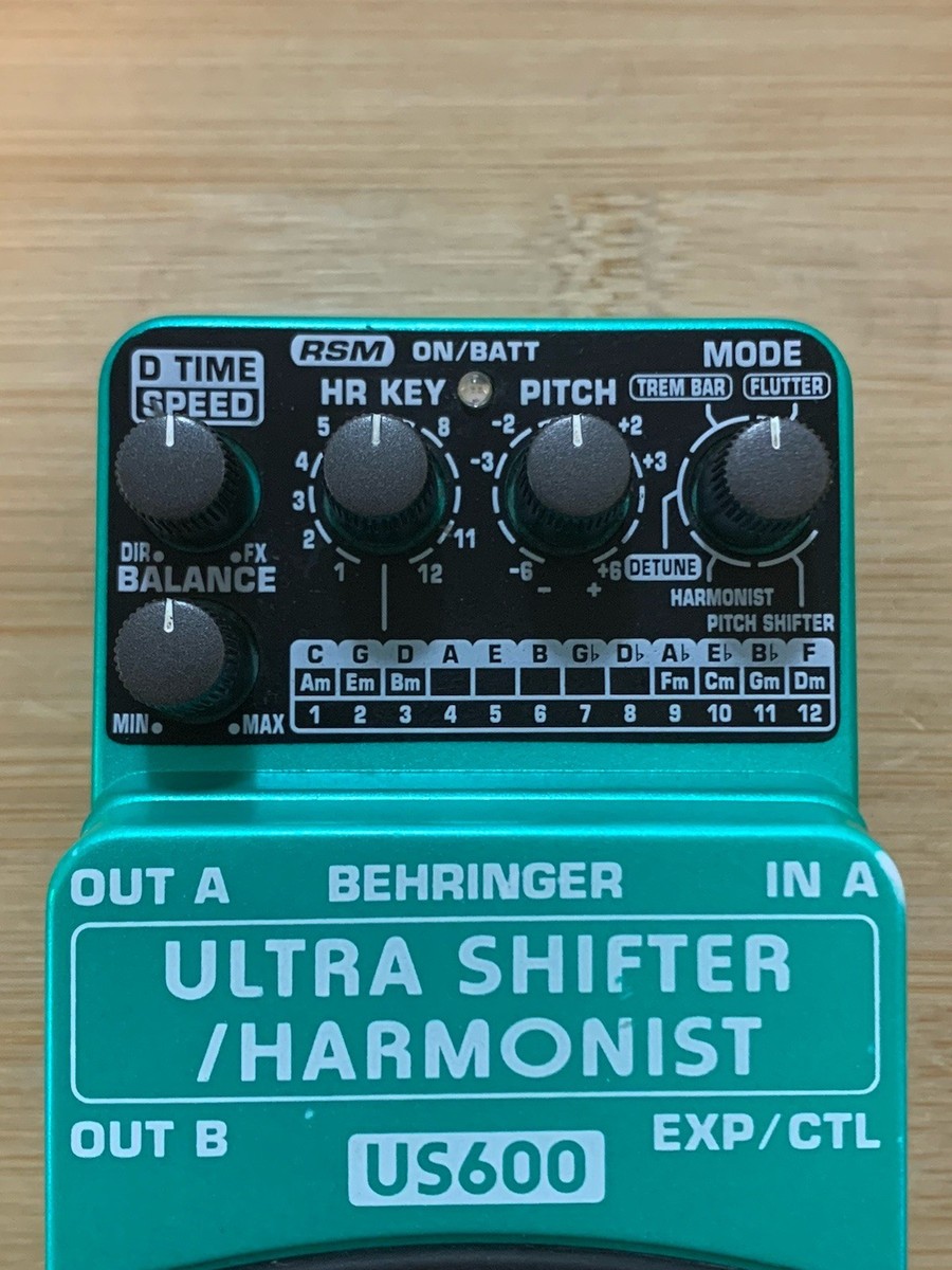 ギター US600 Ultra Shifter/Harmonist behringer Behringer | Product | US600