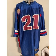 Raw Blue Vintage Classics 1979 New York Football Jersey Blue Red Stars Mens 21