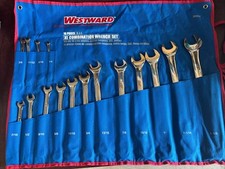 Westward 16 Piece Combination Wrench Set Xl 3XU43A