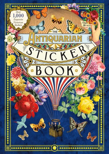 The Antiquarian Sticker Book: Over 1.000 Exquisite Victorian Sticker (The A...