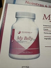 Ismerely  My Belly caps La Original Con El Sello De La Compañía 100% Natural 