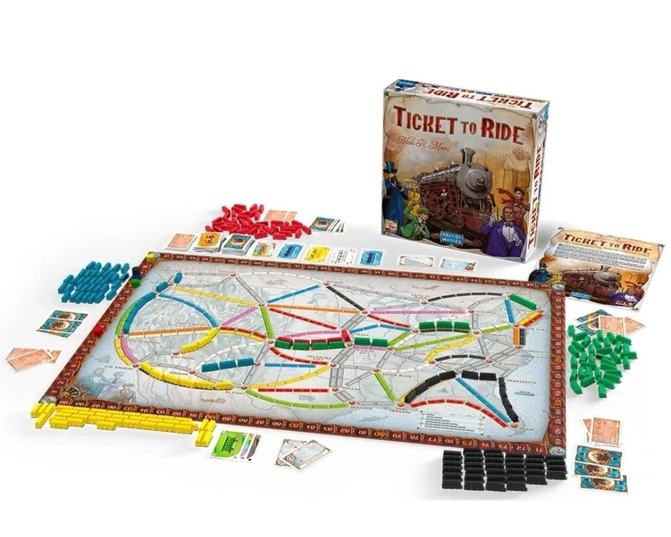 Ticket to Ride Days of Wonder Board Game - Image 2 of 2