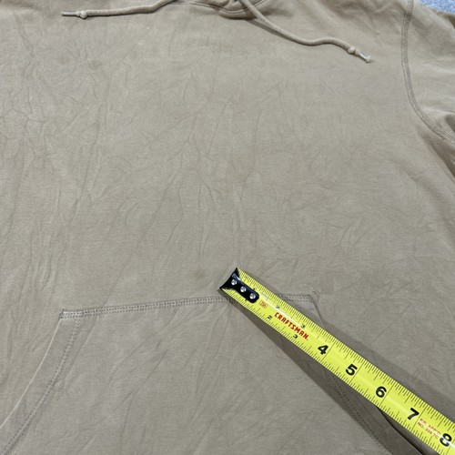 Patagonia Fish Back Logo Pullover Hoodie beige hellbraun Kapuzenpullover Herren Gr. M - Bild 8 von 11