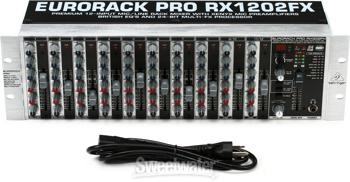 Behringer Eurorack Pro RX1202FX Rackmount Mixer with Effects - Picture 3 of 5