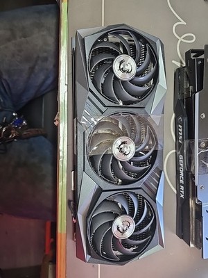 H38 . Msi GeForce RTX 3090ti Gaming X TRIO 24gb Heatsinks Only
