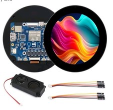 Waveshare ESP32-P4 3.4inch Round Touch Display Development Board, 800 x 800 