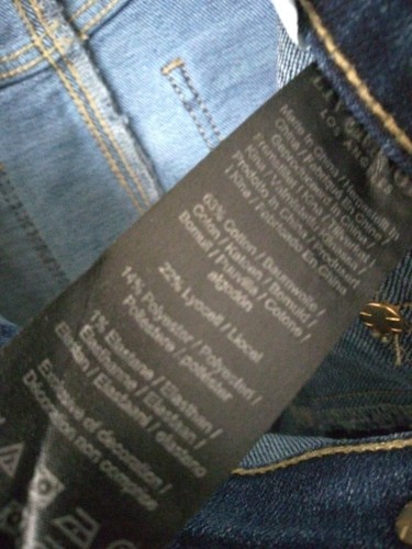 Liverpool Los Angeles Denim Blue Jean A Line Mid Panel Skirt Women's Size 8/29 - Picture 11 of 13