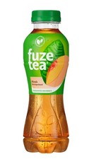 Fuze tea EISTEE Schwarzem Tee Pfirsich 0,4 L Flasche inkl. Pfand 0,25€