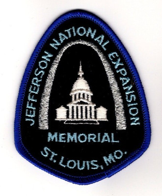 Jefferson National Expansion Memorial Arch, Saint Louis Missouri, Vintage Patch