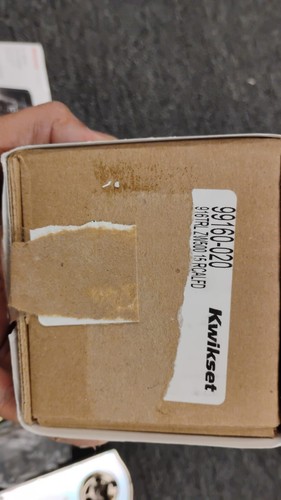 Kwikset 9916020 Smartcode 916 Traditional Smart Lock with Satin Nickel, Used, F1 - Picture 3 of 3