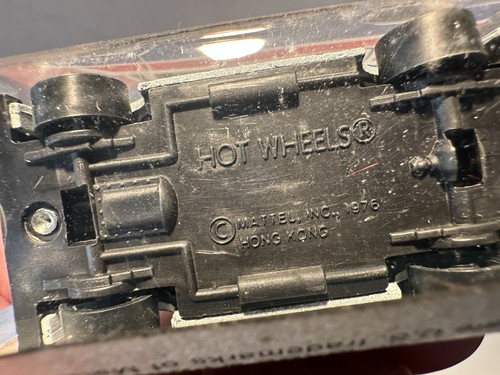 Vintage Hot Wheels Flying Colors #20 Letter Getter 1975 Hong Kong Unpunched Card - Picture 7 of 10