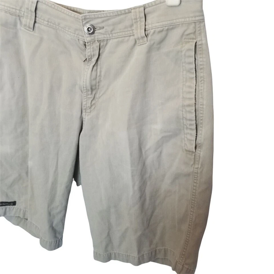 Pantalones Cortos Chinos Merrel Hombres 28 Tostados Caqui Pantalones Cortos Hombres Informales Pantalones Cortos Hombres Senderismo Pantalones Cortos Foto 3 de 4