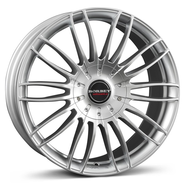 Borbet Felgen CW3 8.5X19 ET45 5X108 SIL FüR Ford C-Max Edge Focus Galaxy Grand C-image