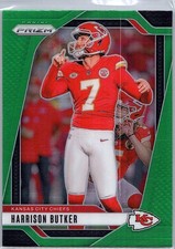 2024 Panini Prizm - Harrison Butker #144 Green Prizm