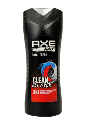 AXE Total Fresh 3-in-1 Shampoo - Conditioner - Body Wash - 16 fl oz (473 ml) - Bild 1 von 2