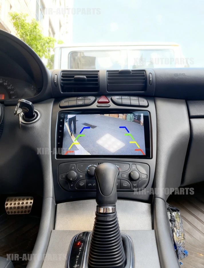 Para Mercedes-Benz Clase C G W203 2003-09 Radio de automóvil Android 15 Carplay Foto 4 de 4