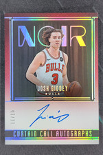 2024-25 Panini Noir Josh Giddey Curtain Call Autographs International Auto /15